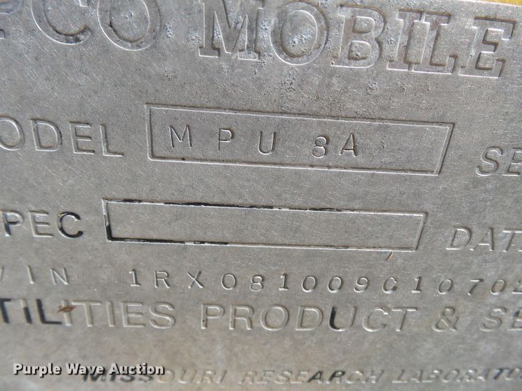 image for item DH3873 1983 Sepco MPU8A  generator