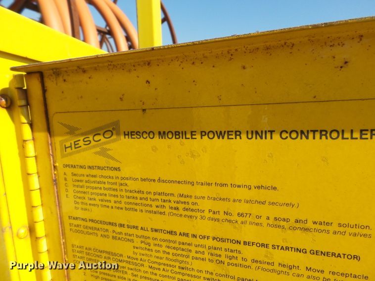 image for item DH3874 Hesco 943424B  generator