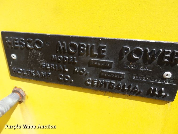 image for item DH3878 Hesco 1500-3  generator