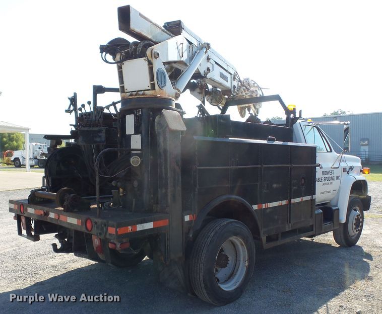 image for item DH3881 1987 GMC C7000  digger derrick truck