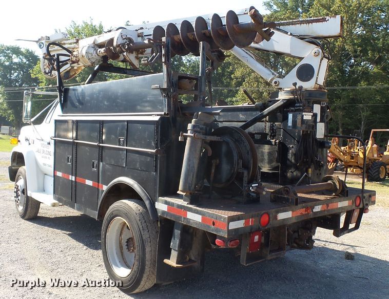 image for item DH3881 1987 GMC C7000  digger derrick truck