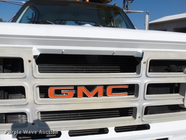 image for item DH3881 1987 GMC C7000  digger derrick truck