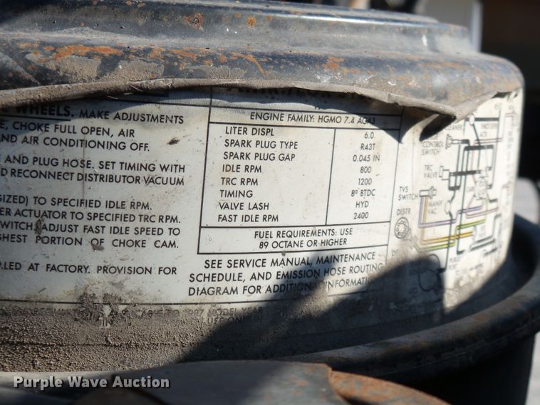 image for item DH3881 1987 GMC C7000  digger derrick truck