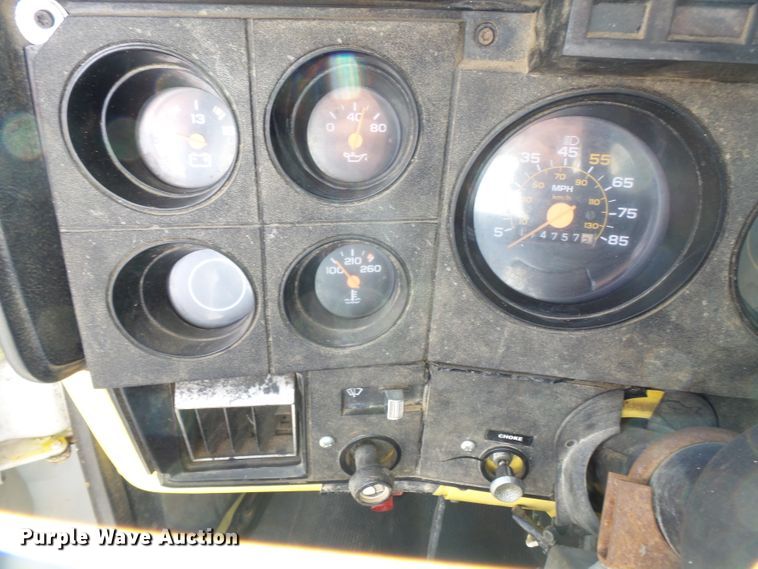 image for item DH3881 1987 GMC C7000  digger derrick truck