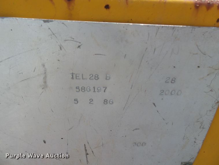 image for item DH3882 1986 Chevrolet  bucket truck