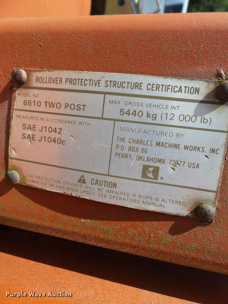 image for item DH3892 Ditch Witch 6510  vibratory cable plow