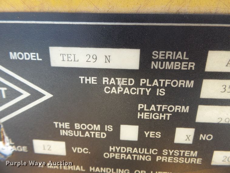 image for item DH3894 1994 GMC C4500  bucket truck