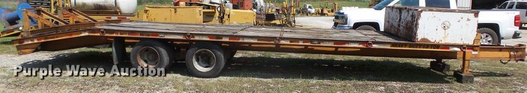 image for item DH3897 1997 Econoline DPM29DE equipment trailer