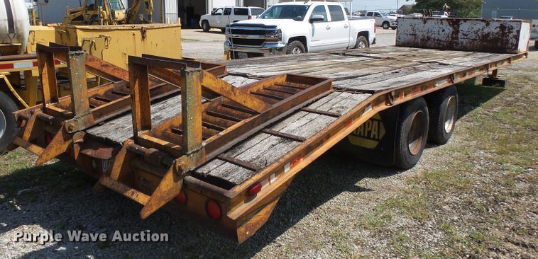 image for item DH3897 1997 Econoline DPM29DE equipment trailer