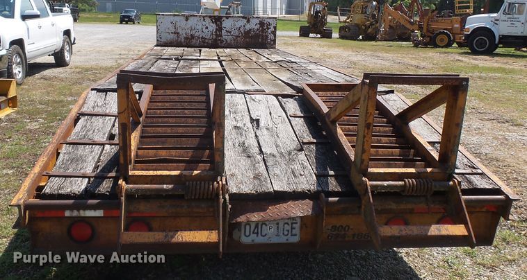 image for item DH3897 1997 Econoline DPM29DE equipment trailer