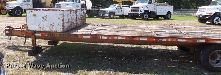 image for item DH3897 1997 Econoline DPM29DE equipment trailer