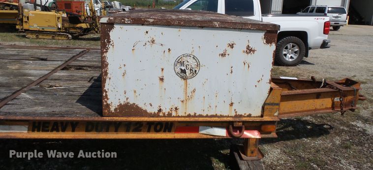 image for item DH3897 1997 Econoline DPM29DE equipment trailer