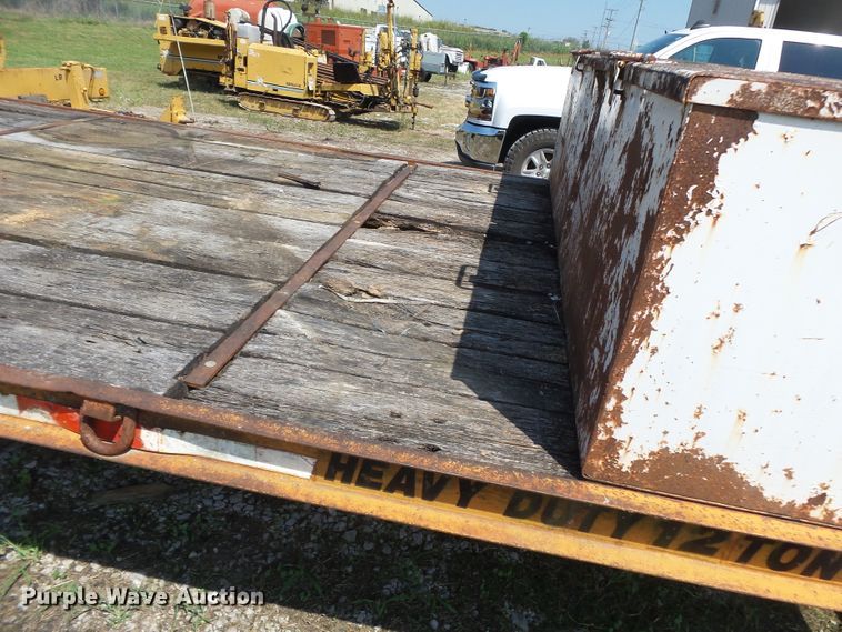 image for item DH3897 1997 Econoline DPM29DE equipment trailer