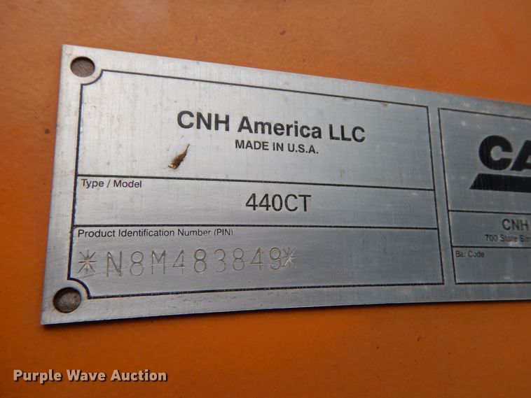 image for item DH6556 2009 Case 440CT  tracked skid steer loader