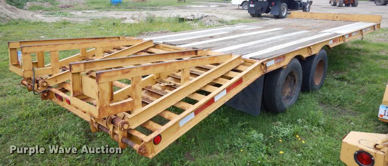 image for item DH6563 1997 Holden Industries HCZ18KT equipment trailer