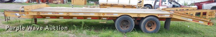 image for item DH6563 1997 Holden Industries HCZ18KT equipment trailer