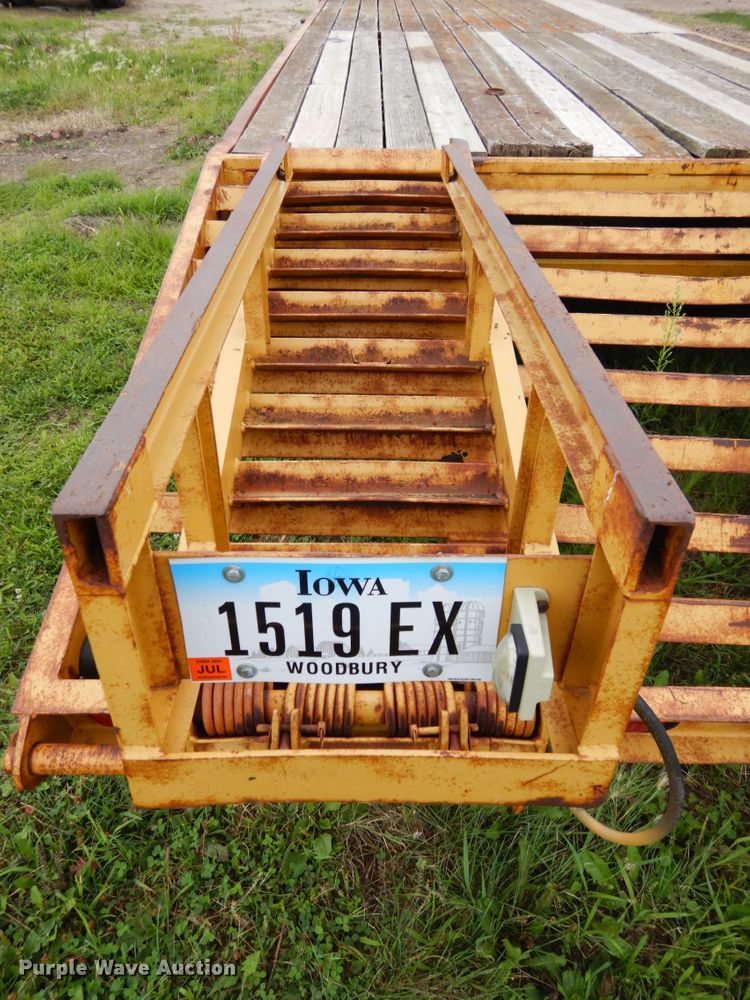 image for item DH6563 1997 Holden Industries HCZ18KT equipment trailer