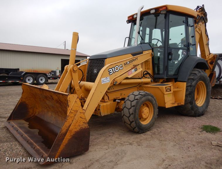 image for item DH6564 2005 John Deere 310G  backhoe
