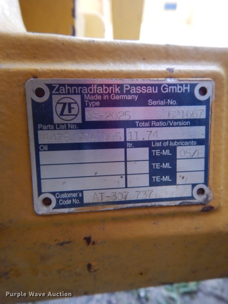 image for item DH6564 2005 John Deere 310G  backhoe