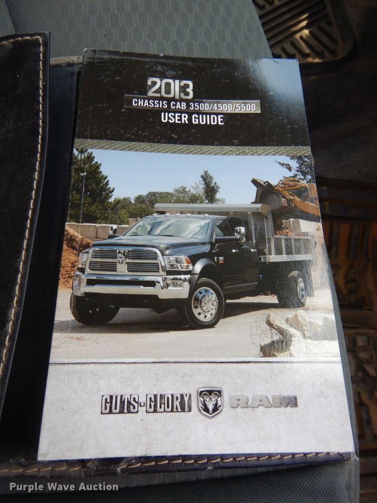 image for item DH6581 2013 Dodge Ram 5500  bucket truck