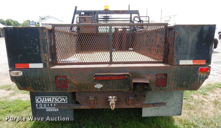 image for item DH6583 2002 Ford F450 Super Duty XL  flatbed truck