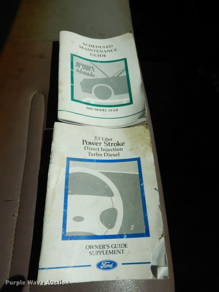 image for item DH6583 2002 Ford F450 Super Duty XL  flatbed truck