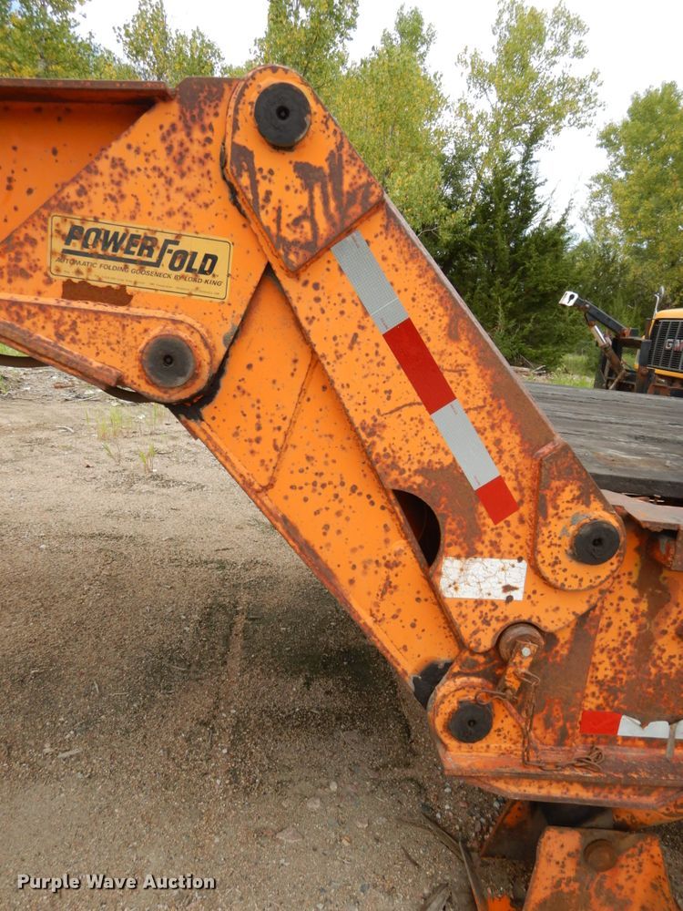 image for item DH6589 1982 Load King 252LFP low boy equipment trailer