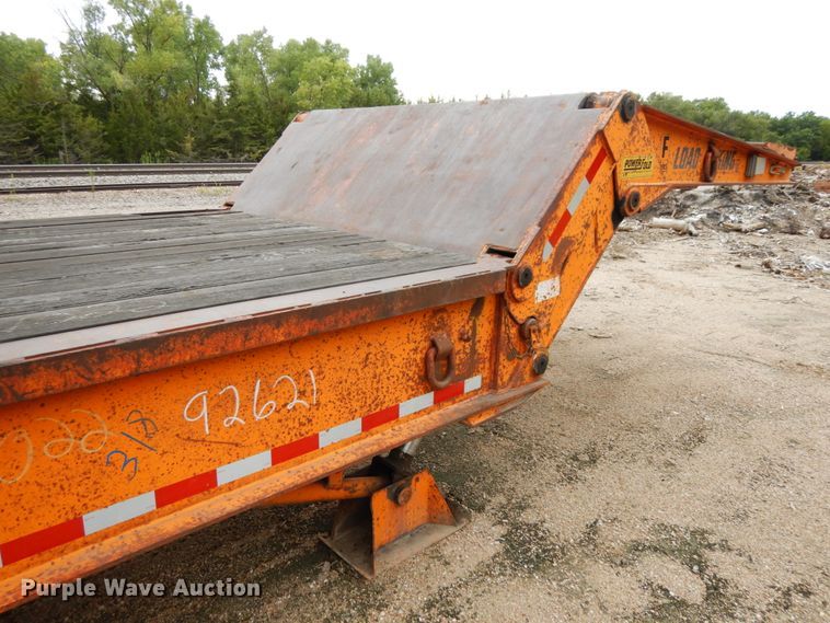 image for item DH6589 1982 Load King 252LFP low boy equipment trailer
