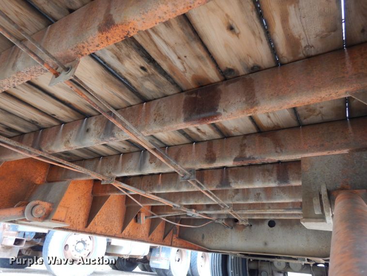 image for item DH6589 1982 Load King 252LFP low boy equipment trailer