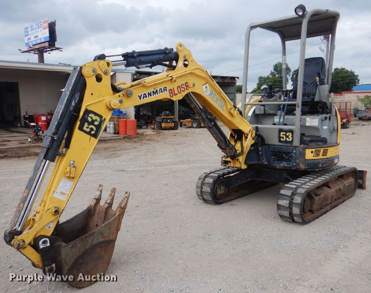 image for item DI0371 Yanmar Vi027-5B  mini excavator