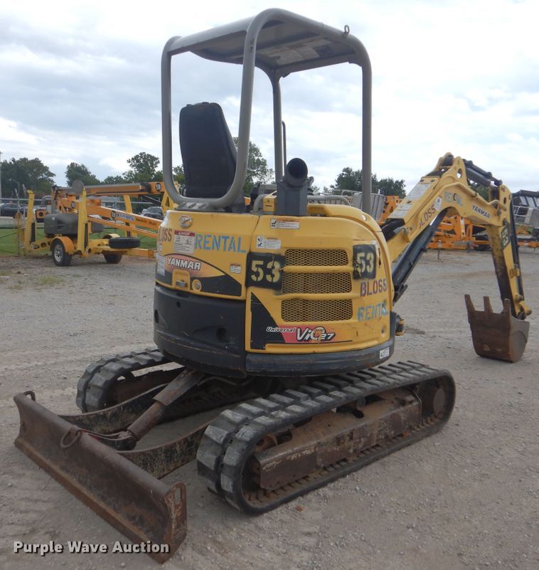 image for item DI0371 Yanmar Vi027-5B  mini excavator