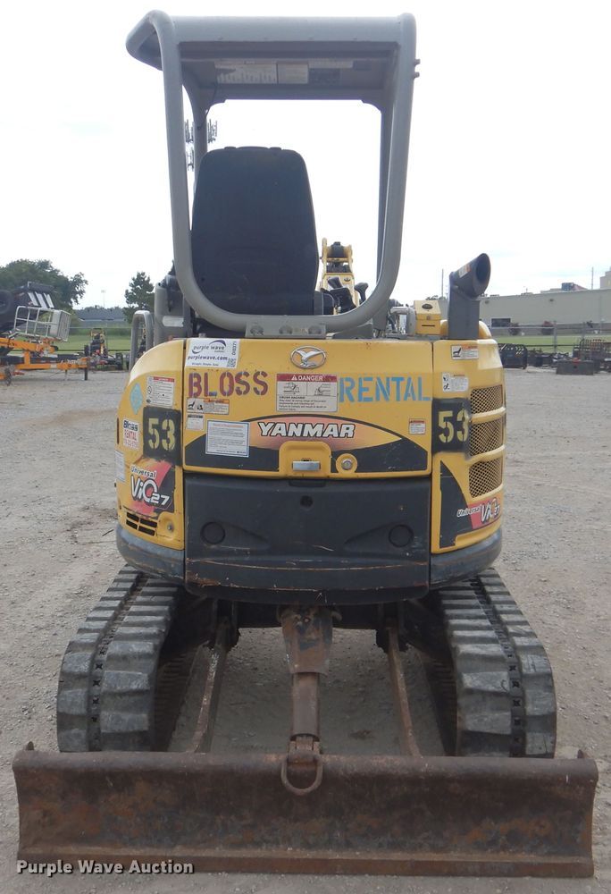 image for item DI0371 Yanmar Vi027-5B  mini excavator