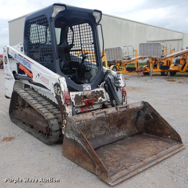 image for item DI0372 2015 Bobcat T450  tracked skid steer loader