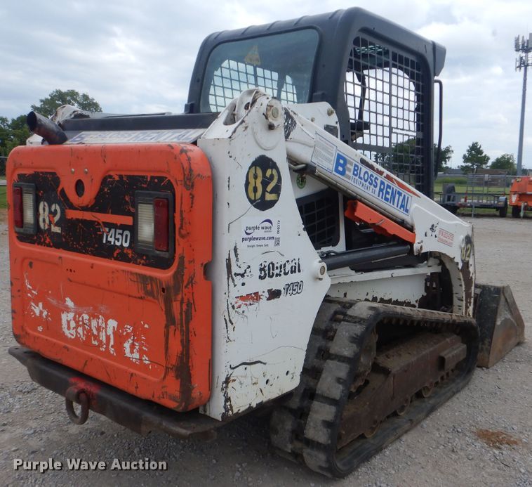 image for item DI0372 2015 Bobcat T450  tracked skid steer loader