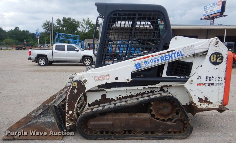 image for item DI0372 2015 Bobcat T450  tracked skid steer loader