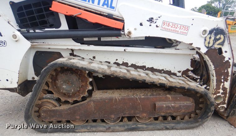 image for item DI0372 2015 Bobcat T450  tracked skid steer loader