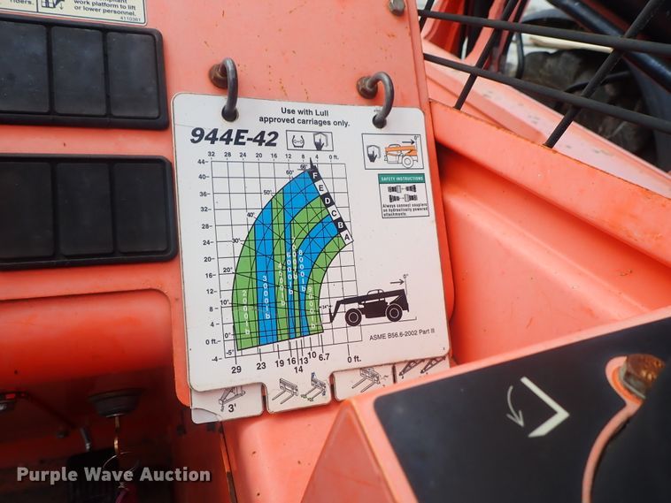 image for item DI4600 Lull 944E-42  telehandler