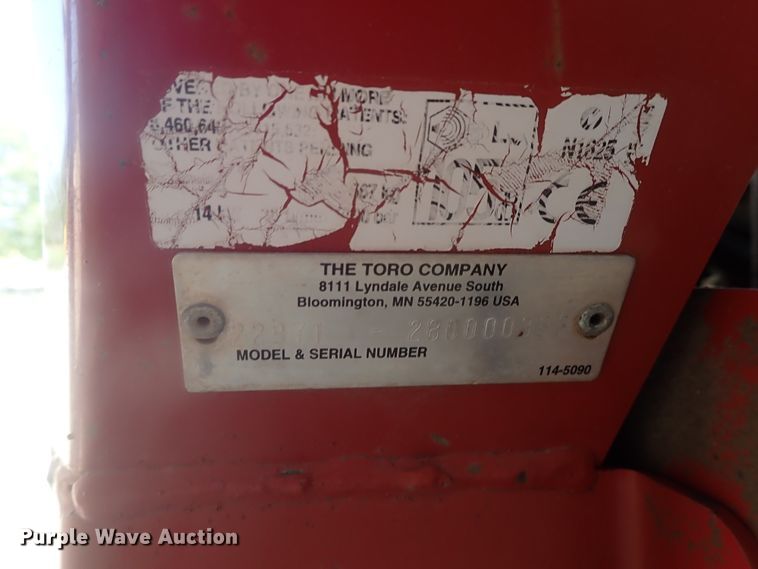 image for item DI4643 2008 Toro TRX-19  trencher