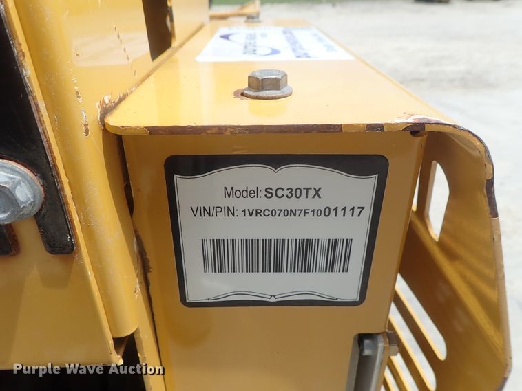 image for item DI4644 2015 Vermeer SC30TX stump grinder