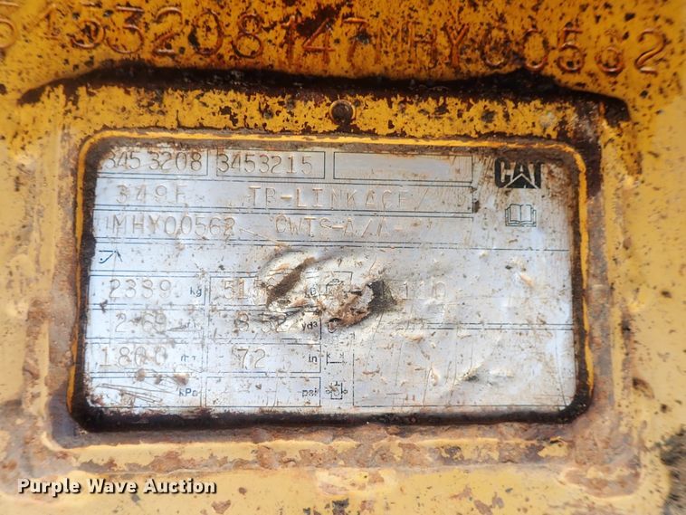 image for item DI4669 2006 Caterpillar 345C L  excavator