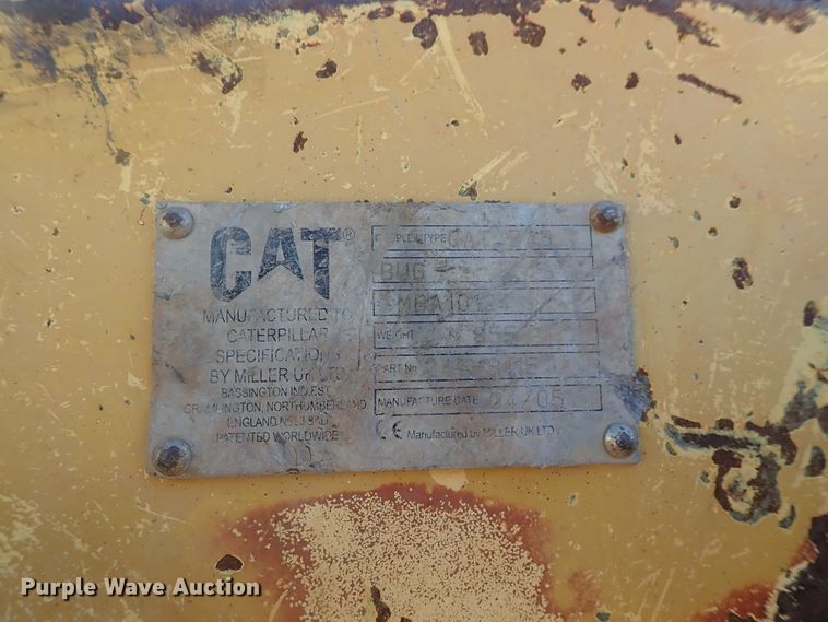 image for item DI4669 2006 Caterpillar 345C L  excavator