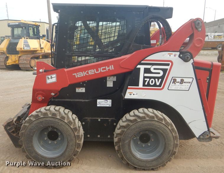 image for item DI8254 2013 Takeuchi TS70V  skid steer loader
