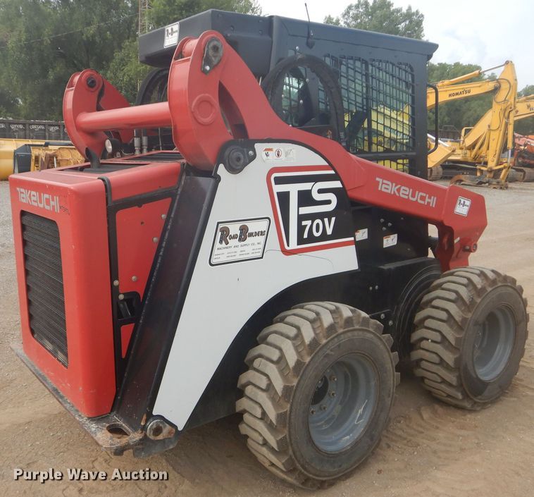 image for item DI8254 2013 Takeuchi TS70V  skid steer loader
