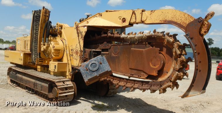 image for item DJ3489 1995 Vermeer T755  trencher