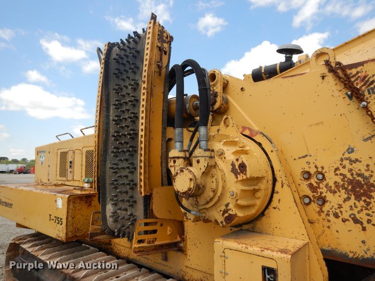 image for item DJ3489 1995 Vermeer T755  trencher