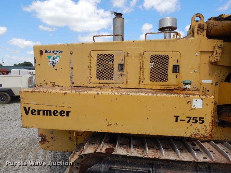 image for item DJ3489 1995 Vermeer T755  trencher
