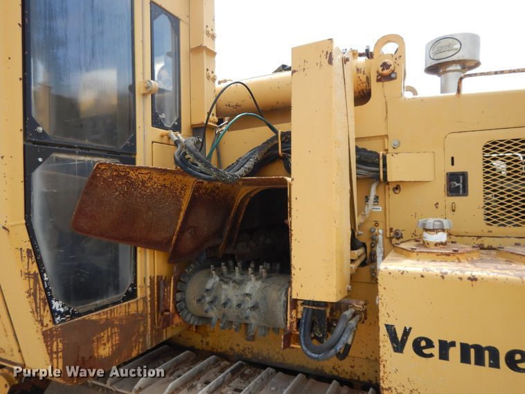 image for item DJ3489 1995 Vermeer T755  trencher