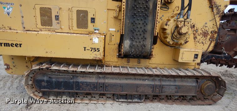 image for item DJ3489 1995 Vermeer T755  trencher