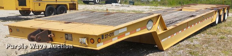 image for item EQ9401 1990 Trail King TK80RG-463 equipment trailer
