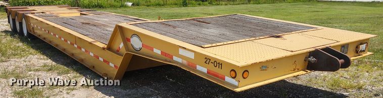 image for item EQ9401 1990 Trail King TK80RG-463 equipment trailer